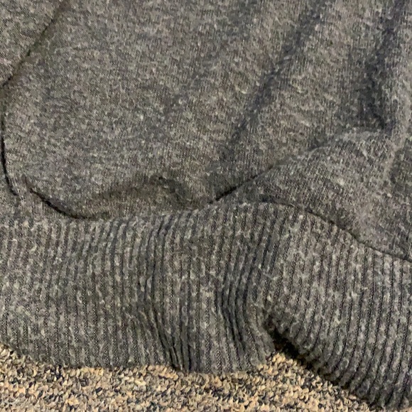 Grey super soft semi-balloon sleeve top - Picture 5 of 5